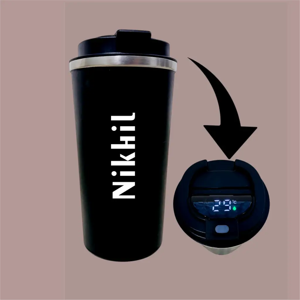 Stainless Steel Mug With Display